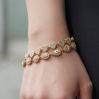 Bracelet Zircon Éclat – Doré