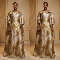 Robe Maxi Luxe Brocart