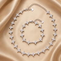 Parure Bouquet Scintillant — Nouveau