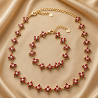 Parure Bouquet Scintillant — Nouveau