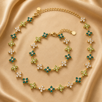 Parure Bouquet Scintillant — Nouveau
