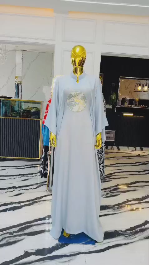 Robe Crêpe Élégante