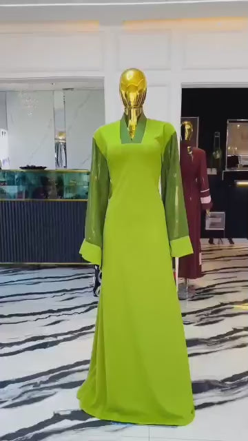 Robe Crêpe Élégante